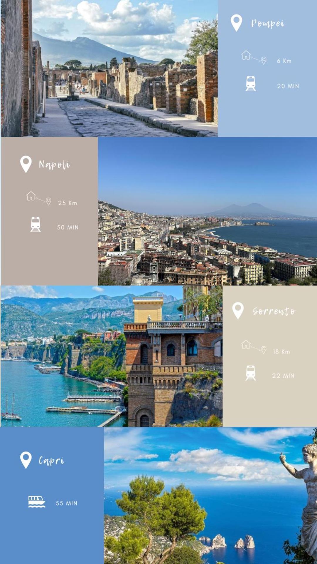 Vila Amici Castellammare di Stabia Exteriér fotografie